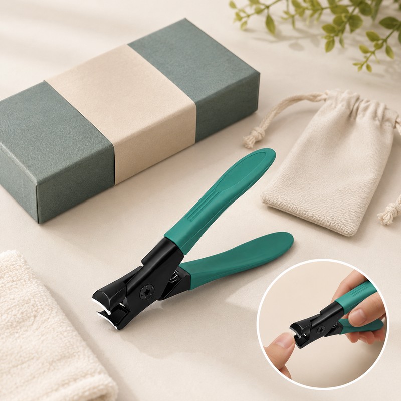 Wide-Jaw Stainless Steel Nail Clipper for Thick Nails – Sharp