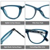 Zeelool Stylish Cat Eye Glasses TR90 Eyewear Blue Light Blocking
