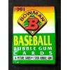 1991 Bowman Baseball Sealed Wax Pack Chipper Jones Jim Thome