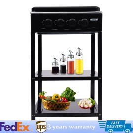 Unbranded Outdoor 300000 BTU Stove Propane 4 Burner Portable Cooker BBQ Grill 2-Tier Rack