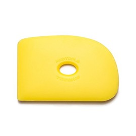 Sherrill Mudtools Shape 2 Polymer Rib for Pottery and Clay Artists, Yellow Color Soft