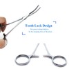 Fishing Hemostat Locking Clamp Forceps Fishing Scissors Curved Tip Fish