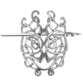 FOMIYES Celtic Hair Clips Vintage Celtic Hairpins Celtic Hair Slide Elegant Women Hairpin Celtic Knot Hair Clip Viking Hair Accessories for Girls Women