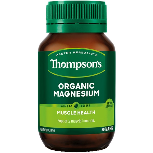 Thompson's Organic Magnesium Tablets 30