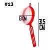 MDJ Juego 4 Coladeras De Cocina Plástico #8,10,13,16