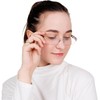 YEIN 2 Pairs Blue Ligth Blocking Reading Glasses for Men