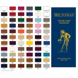 Meltonian Cream, Printed on Paper Color Chart