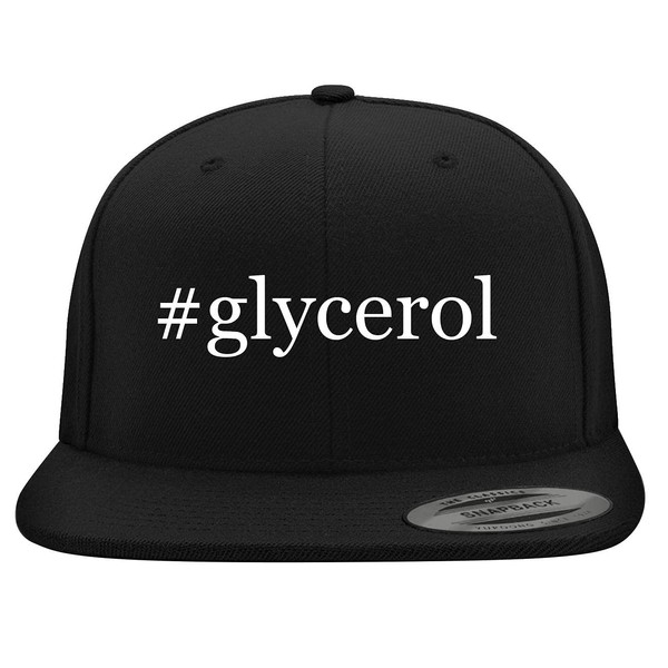#Glycerol - Embroidered Structured Flat Bill Hat | Trendy Baseball