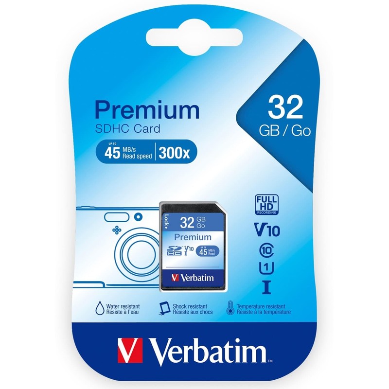 Verbatim 43963 32GB SecureDigital Class 10 SDHC Card