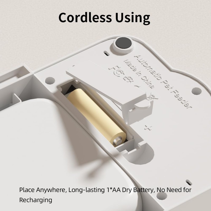 Pet Heights F22 2-Meal Automatic Pet Feeder for Cats and