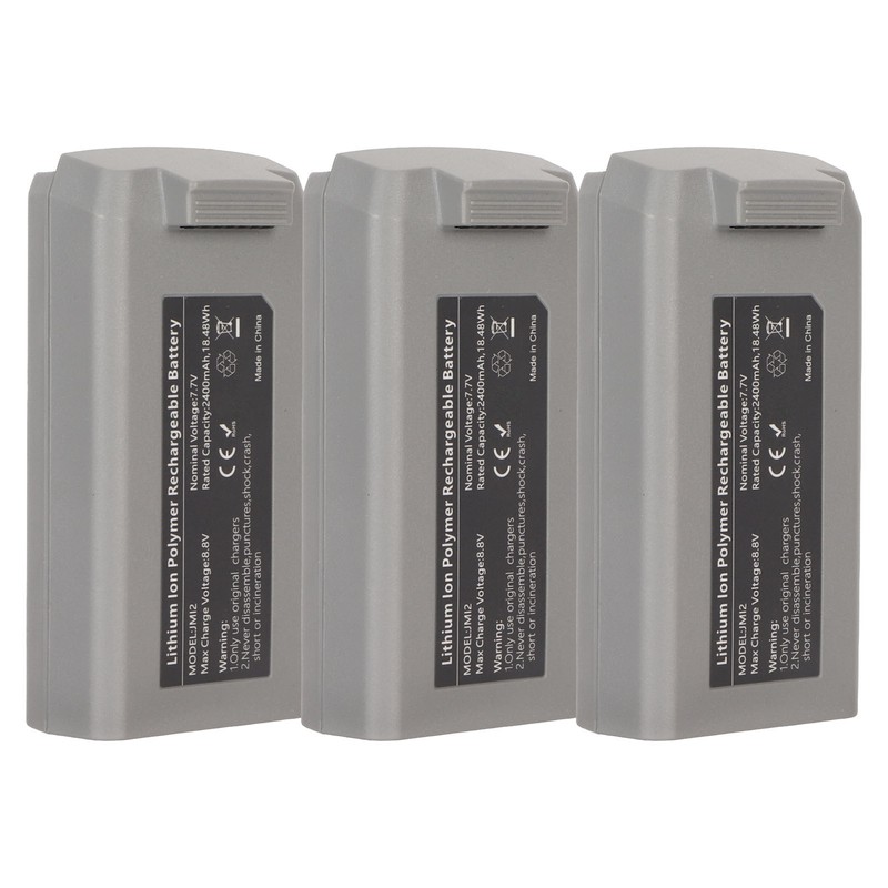 3pcs RC Drone Battery 7.7V 2400mAh Remote Control UAV Backup