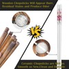 Ceramic Chopsticks Reusable Dishwasher Safe 5 Pairs Porcelain Chopsticks,9.7-Inch (Red