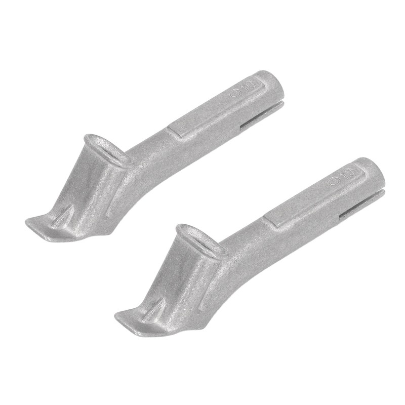 2PCS Heat Gun Nozzle 5x10mm Oval Head 8mm End Hot