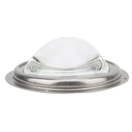 AIEB LED Plano Convex Lens, High Temperature Resistance LED Lens Diameter: 100mm/3.94in for LED Spotlight