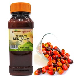 HATF's Shepherd's Natural Red Palm Oil, 16.9 fl. oz, 500ml
