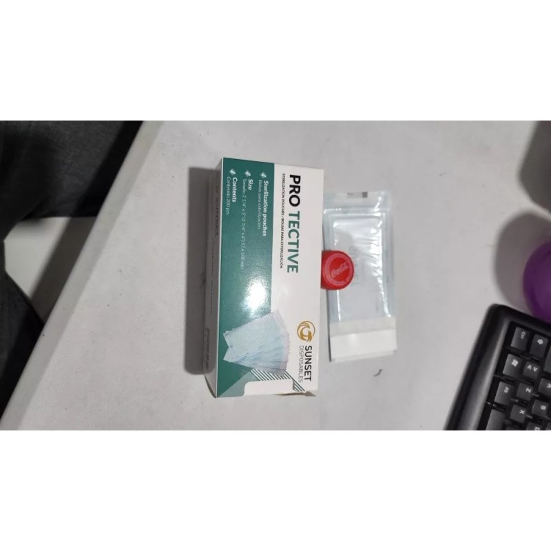 Vamasa Bolsa Para Esterilizar Autosellable 5.7x10cm Indicador 400pz