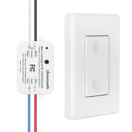 DEWENWILS Wireless Light Switch And Receiver Kit, Remote Control Wall Switch