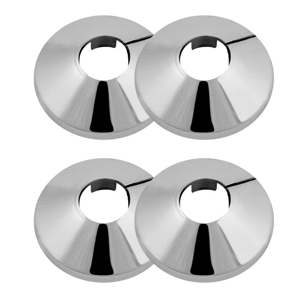 Radiator Pipe Covers Chrome,4pcs Radiator Pipe Covers,Silver Plastic Radiator Pipe