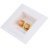 POFET Square Speaker 2 Binding Posts Banana Female Audio Wall