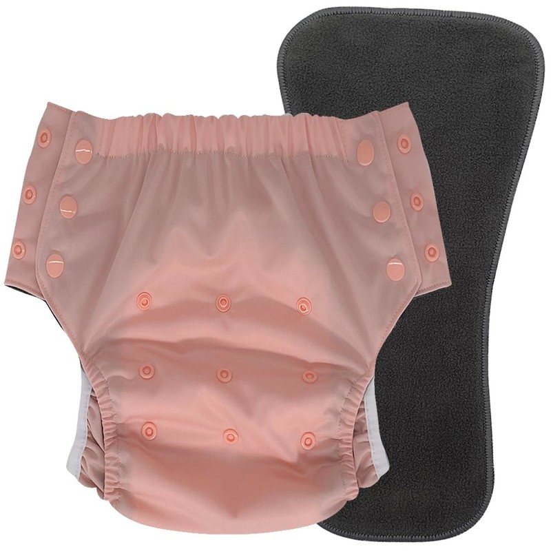 EcoAble Big Kids’ Pull-On Cloth Diaper, Age 6–16 | Reusable