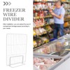 Alipis Refrigerator Partition Board, Freezer Wire Divider Iron Wire Mesh