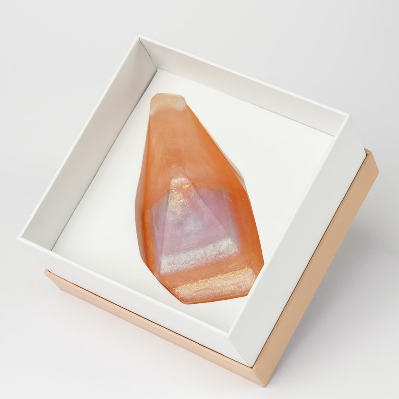 LA BELLE SAVON® Handseife [WhiteOpal] - Edelsteinseife - Handgemachte Naturseife
