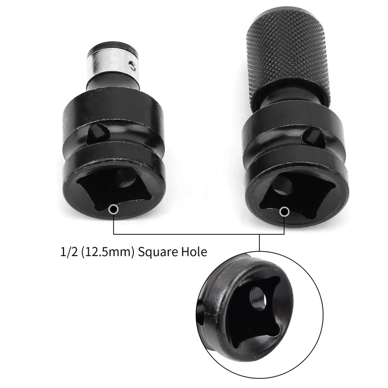Bit Drill Adapter, Bit Holder Socket Adapters Drill Chuck Set,