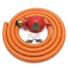 Handwheel 37Mbar Propane Gas Regulator & 2 Metre Hose &