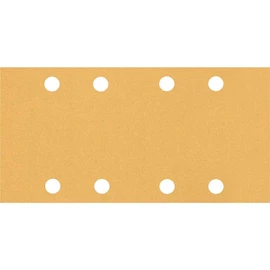 Bosch Professional Expert C470 Sandpaper with 8 Holes (for Hardwood, Paint on Wood, 93 x 186 mm, Grit 120, Orbital Sander Accessories), Pack of 10