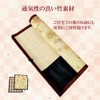pkpohs Brush Scroll, Floral Pattern, Pocket, Storage, Portable, Calligraphy, Bristle