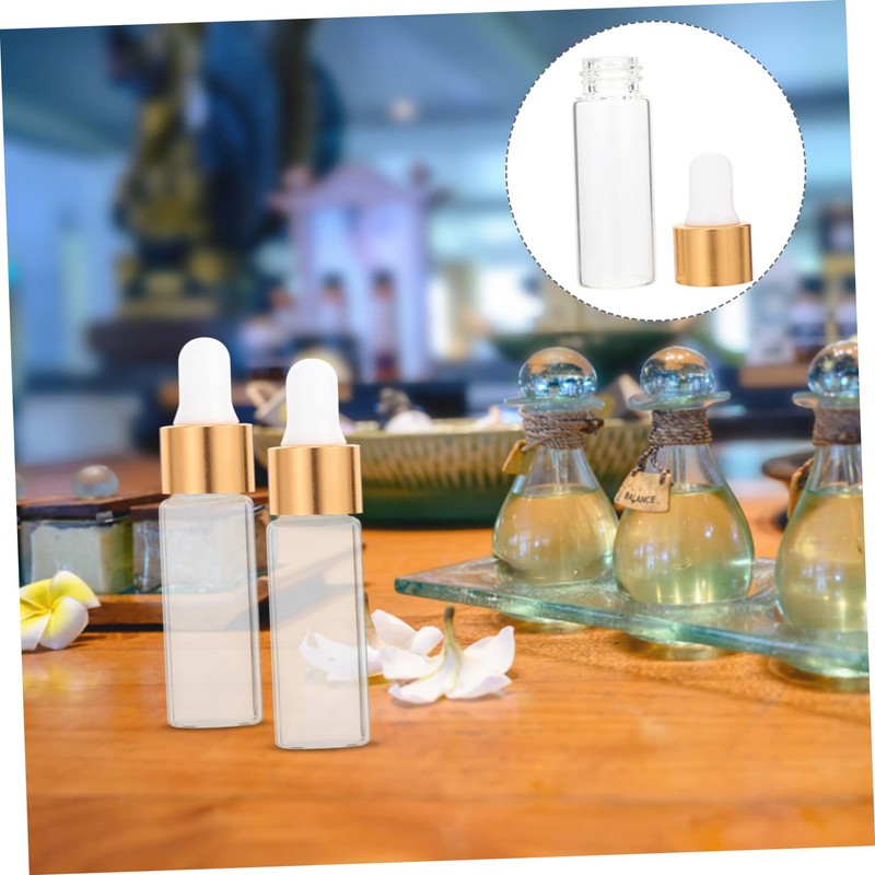 TOVINANNA 50pcs Essential Oil Roller Bottle for Travel Mini Liquid