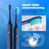 SEJOY Sonic Electric Toothbrush Rechargeable Power 5 Modes Timer, With