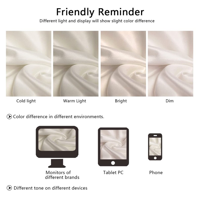 Mulberry Silk Pillowcase, Standard Size - Cooling, Anti-Acne, Hidden Zipper