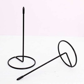 2 Pcs Metal Bill Fork Desk Receipt Holder Restaurant Check Bill Stick Holder Straight Rod Paper Holder Memo Note Holder Spike for Home Office Restaurant Kitchen, 5.5 Inch