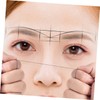 VICASKY 2Pcs Convenient Eyebrow Mapping Ruler Simple Eyebrow Drawing Tools