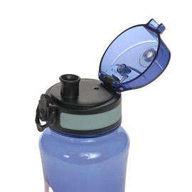 LÄSSIG Little Gang Smile Lunch Box and Drinking Bottle Set – Lunch Set with Lunch Box and Drinking Bottle (460 ml) Caramel/Blue