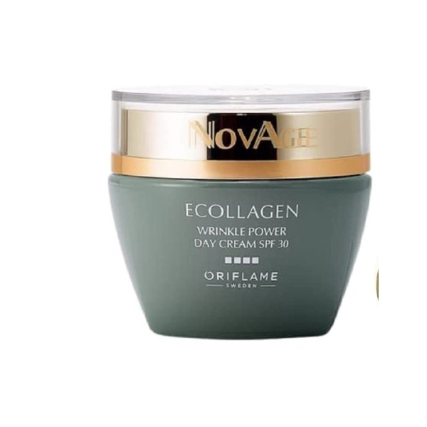 Oriflame Sweden NOVAGE Ecollagen SPF protection Wrinkle Power hydrates Day Cream SPF 30 (50 ml)