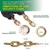 OKG Maximum Heavy Duty Security Chain - 10ft x 3/8"
