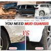 Mud Flaps Mud Guards Fit for 2013-2021 Chrysler 300C, Front