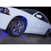 LEDGlow 4pc Blue LED Wheel Well Fender Accent Neon Lighting