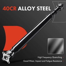 A-Premium Rear Driveshaft Drive Shaft Prop Shaft Assembly Compatible with Toyota Land Cruiser & Lexus LX470 2003 2004 2005 2006 2007, V8 4.7L, [4WD], Replace# 371106A650