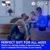 POGSTER 3D Ferris Wheel Lamp – 7-Color Changing LED Night