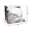 Better Display Cases Acrylic Full-Size Football Helmet Display Case Mirror