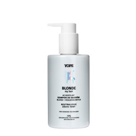 YOPE Shampoo for lightened and blonde hair | Neutralizes yellow tones | BLONDE 300ml