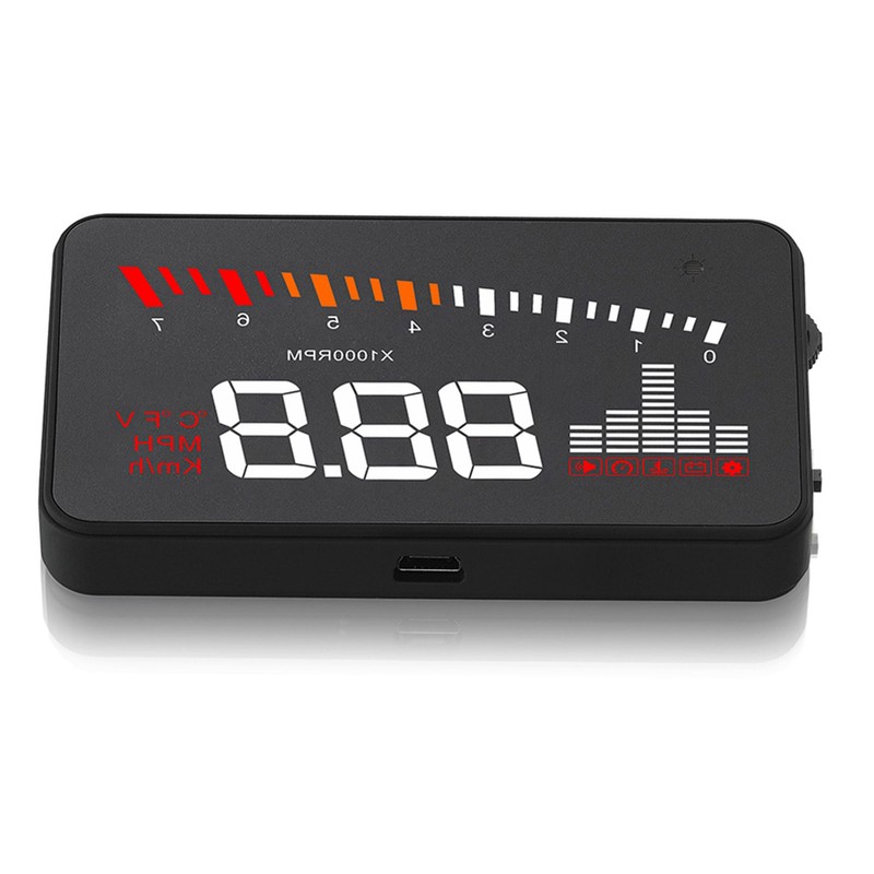 X5 HUD 3.5 Inches Universal Car HUD Head Up Display