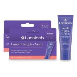 Lansinoh Crema Lanolina Para Pezones, Segura Para Bebés