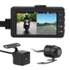 Motorcycle 1080P Video Recorder Cam HD DVR 120 Degree Dash
