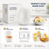 Microwave Egg Cooker for 4 Eggs – Quick Boiler for