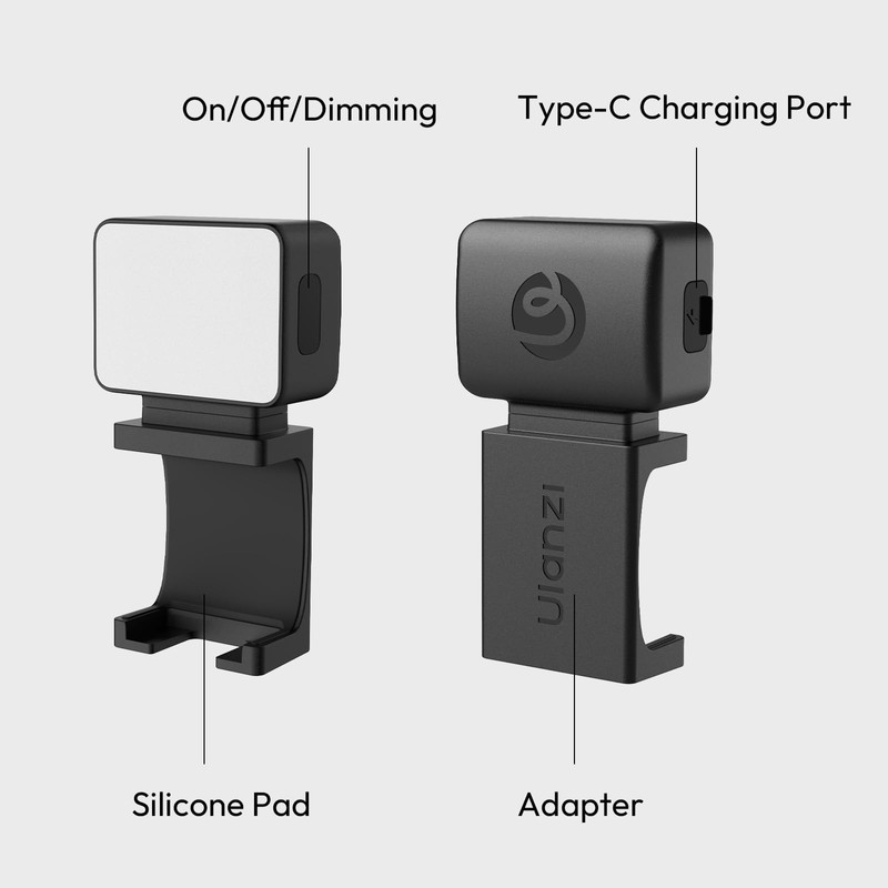 ULANZI LM001 Magnetic Mini Light for DJI Osmo Pocket 3,