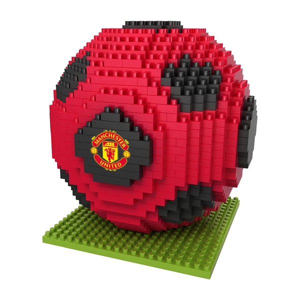 FOCO BRXLZ Manchester United FC Football Premier League Championship Logo Team Building Set 3D Construction Toy